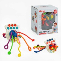 Брязкальце 4 в 1 поп-іт пальчикові ігри 688-72