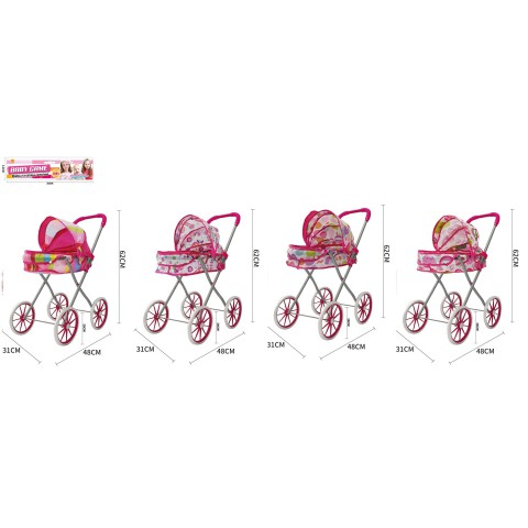 Коляска Мікс квіточки, YZ918-5/6/7/13/4