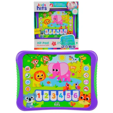 Планшет навчальний Kids Hits Мій веселий Zoo українською KH01/005