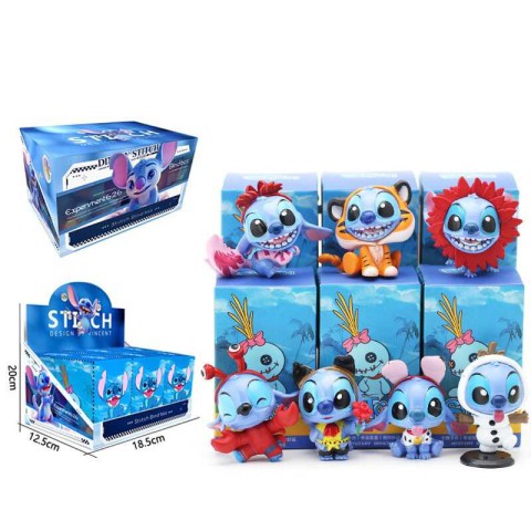 Фігурка-сюрприз Стіч, 8 см, LZDH048-1