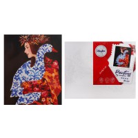 Набір для розпису по номерах Під синім крилом, 40x50 см