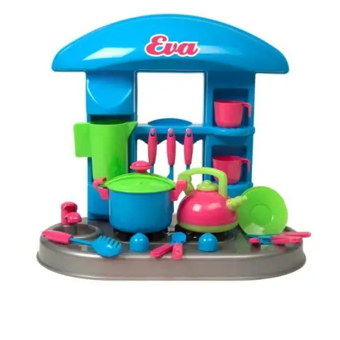 Продукти на липучці, сковорідка, ніж, овочі/фрукти, 20x12x6 см (В асортименті)