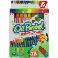 Олівці пастель 18 кольорів