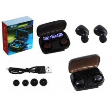 Навушники TWH, зарядний кейс, сенсорний контроль, змінні амбушюри, USB, Bluetooth 5.3, у кор. /100/