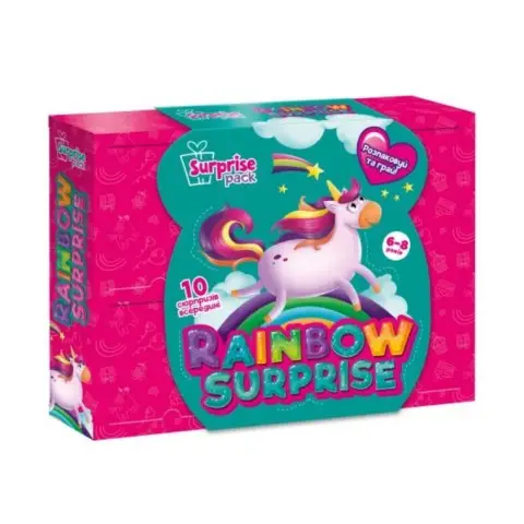 Набір для творчості з сюрпризами Веселка, VT8080-06 (українською)