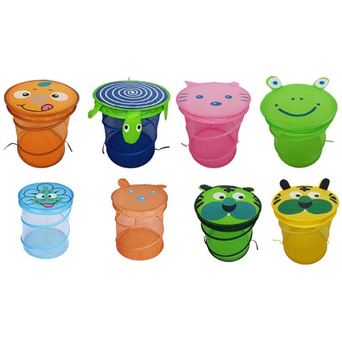 Кошик для іграшок, MR1299, кришка-липучка, сітка (В асортименті)