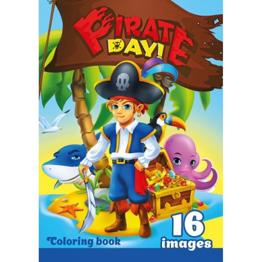 Розфарбовка, 80г, 210х297 мм, 16 арк., А4,Скоба диз.22151