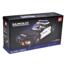 Конструктор дитячий YG Toys "Поліцейська машина" 253 деталі 33006