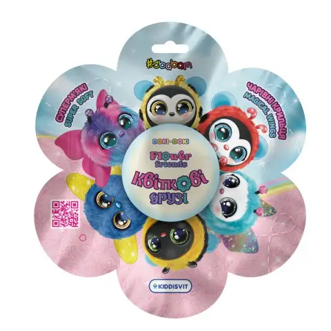 М’яка колекційна іграшка-сюрприз Doki Doki – КВІТКОВІ ДРУЗІ (В асортименті, у дисплеї)