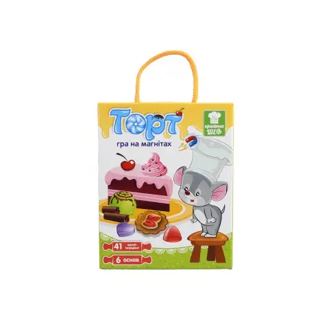 Розвиваюча гра магнітна Торт, Vladi Toys, VT3004-01/07