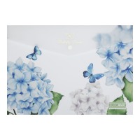 Папка-конверт на кнопці ARABESKI А4 матова напівпрозора прозора (набір 2 шт) BM.3943-00