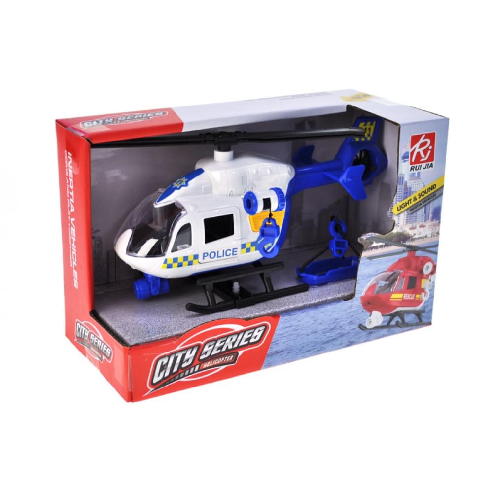 Вертоліт інерційний озвучений, зі світлом, в коробці р.23x10,5x15 см /48/