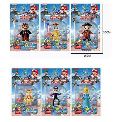 Герої Маріо на аркуші, MA2445 (В асортименті)