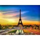 Алмазна мозаїка Ейфелева вежа 30×40 см 62200