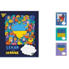 А5/96 кл. Yes ukraine, зошит дя записів 5 шт. (в упаковці)