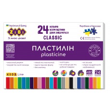 Пластилін 24 кольорів, zb. 6236