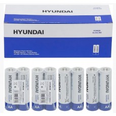 Батарейки hyundai lr6, ціна за 1 шт. Уп 40 шт
