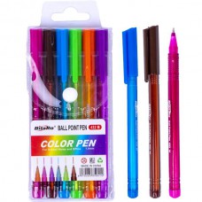 Набір ручок масляних 432-6 кольорів