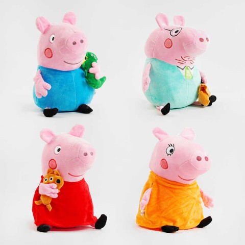 М’яка іграшка герої Свинка Пеппа, 30 см (В асортименті)