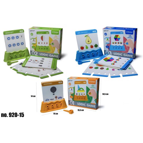 Дитяча розвиваюча іграшка, 920-15, 36 карток