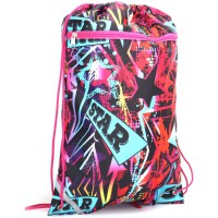 Сумка для взуття на шнурках, із блискавкою, 46x34 см, матеріал 420D, KJ7263