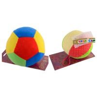 М'ячик Футбол 15 см з брязкальцем Чудисам