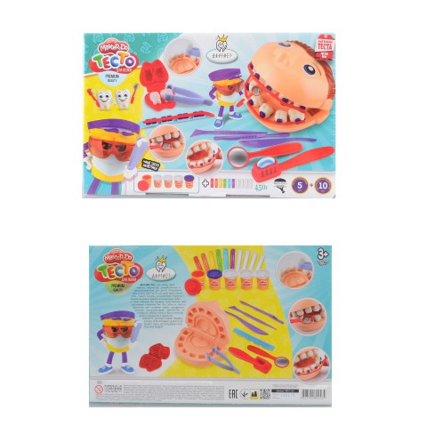 Набір креативної творчості Тісто для ліплення Master Do Дантист, TMD-12-01, Danko Toys