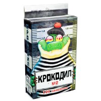 Гра настільна карткова Strateg, Крокодил №2, 30725