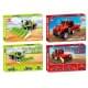 Конструктор трактор, сільхозтехніка, 2 види(485дет, 520дет), в кор-ці, 38-26-8см /18/