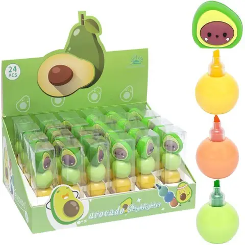 Текст-маркер, MD-111B, 3 кольори в 1, авокадо