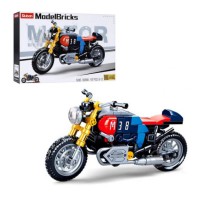 Конструктор SLUBAN Мотоцикл, 197 деталей, 15.9 см, 28.5x19x5 см