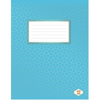 Зошити учнівські 12 аркушів лінія Фоновий Шкільний, 25 шт. в упаковці