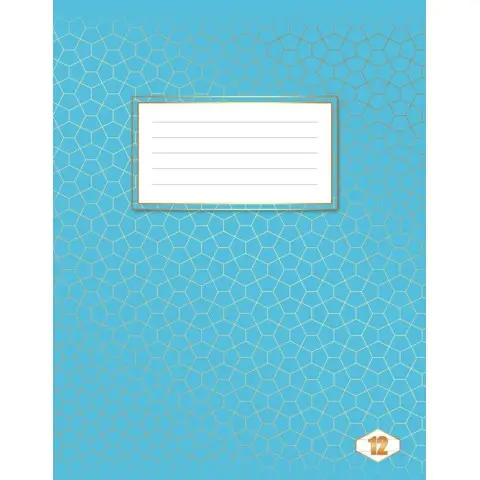 Тетради ученические 12 листов линия Фоновый Школьный, 25 шт. в упаковке