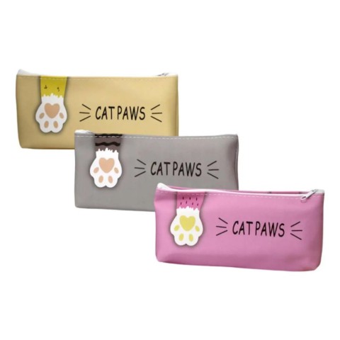 Пенал ПВХ, 20x10 см, Лапка котика, 13223 (В асортименті)