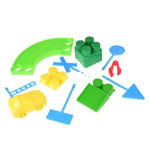 Конструктор Юніка Автотрек, 52 деталі