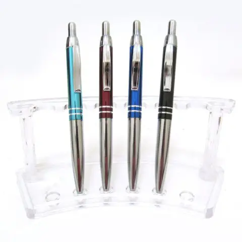 Ручка кулькова автоматична Baixin, 12 шт., 2006BP (В асортименті)