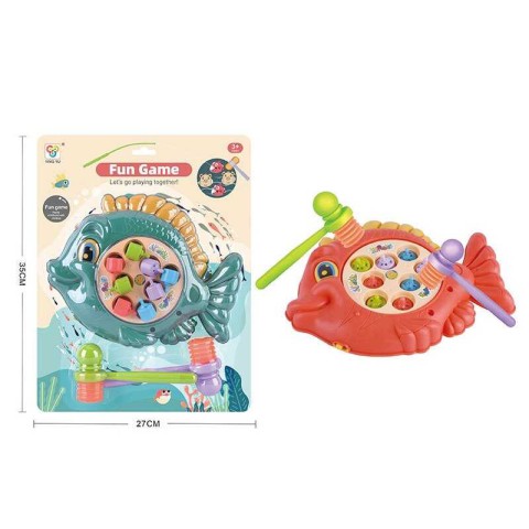 Стукалка рибка музика (В асортименті) 877