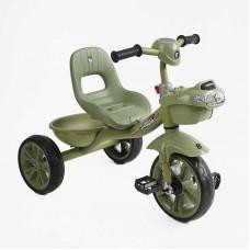 Велосипед 3-х колісний "Best Trike" колеса EVA переднє 10’’, заднє 8’’, сталева рама, УКР. ОЗВУЧУВАННЯ, кошик, в кор. /1/