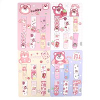 Закладка-магніт Bear, 6 шт., 2 шт. в упаковці