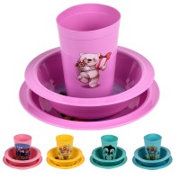 Посуд дитячий Сонечко 3 предмети PB-126