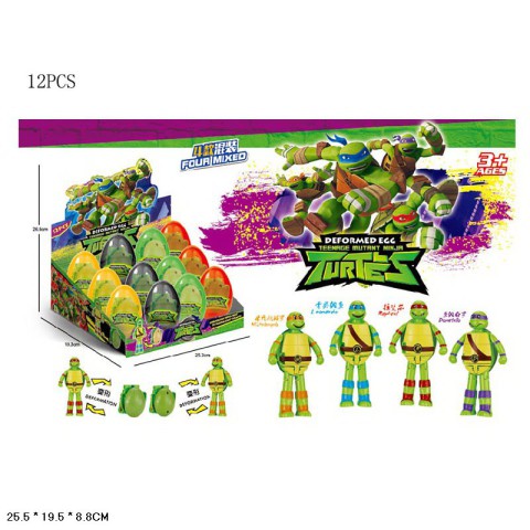 Герої Нінзя Черепашки в яйці, JT2601