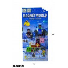 Магнітний конструктор блоки MC S001-9 25*12см //