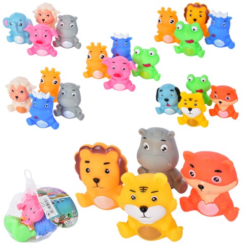 Іграшка для купання тварини, 4 шт. в сітці, 25x10x10 см (В асортименті)