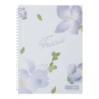 Зошит для нотаток BUROMAX, В5, 80 арк., клітинка, спіраль, пластикова обкладинка, BM.2586-26