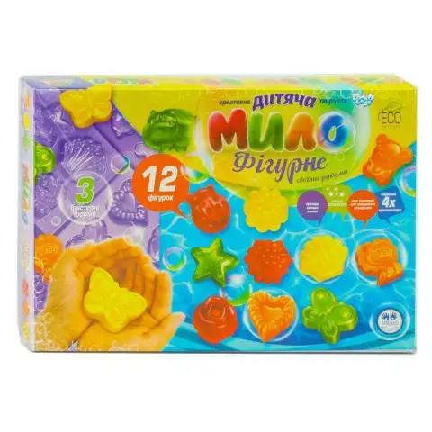 Набір для творчості Мило фігурне, Danko Toys, DFM-02-02U