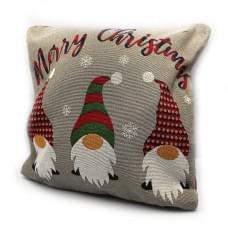 Наволочка новогодн. хлопок "Merry Christmas" 45*45см 10шт/этик