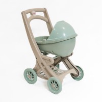 Візок для ляльок з люлькою, Фламінго, 45x33x57 см, 0121/01eco