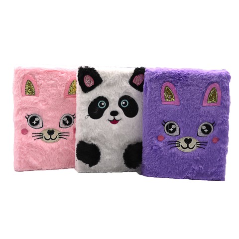 Блокнот пухнастий Cat, А5, 80 аркушів, клітинка, 80 г/м² (В асортименті)