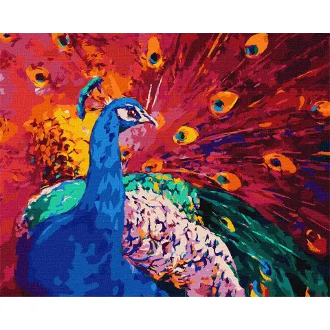 Набір для розпису по номерах Велична краса, 40x50 см, КНО4340