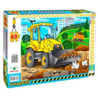 Пазли Енергія+ Бульдозер, 60 елементів